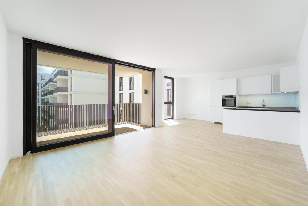 Architekturfotografie Schweiz -Apartment Interieur und Aussenaufnahmen